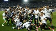 Real Madrid celebrated their 2nd Liga title of the 2010s decade in 2017-18